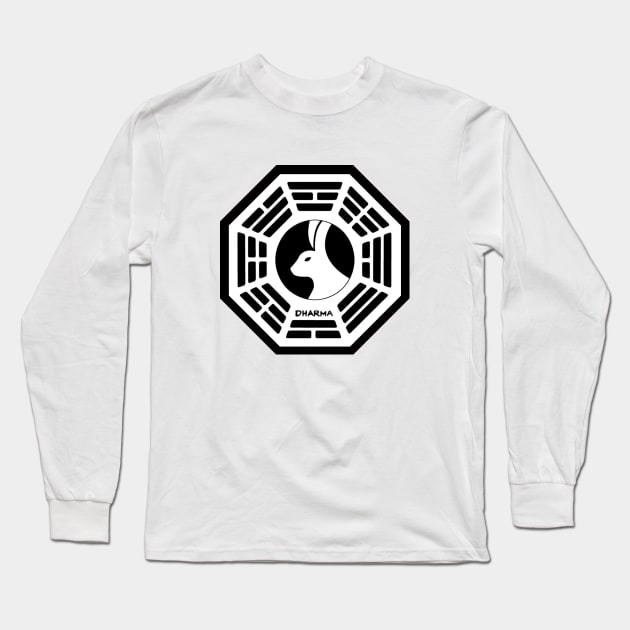 The Dharma Initiative - The Looking Glass Station Long Sleeve T-Shirt by RobinBegins